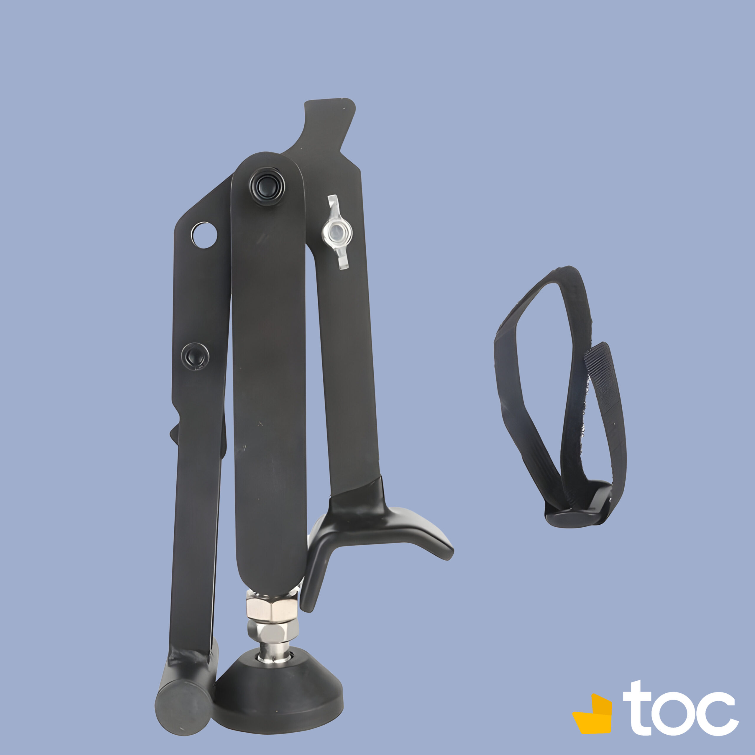 Béquille latérale réglable pour moto