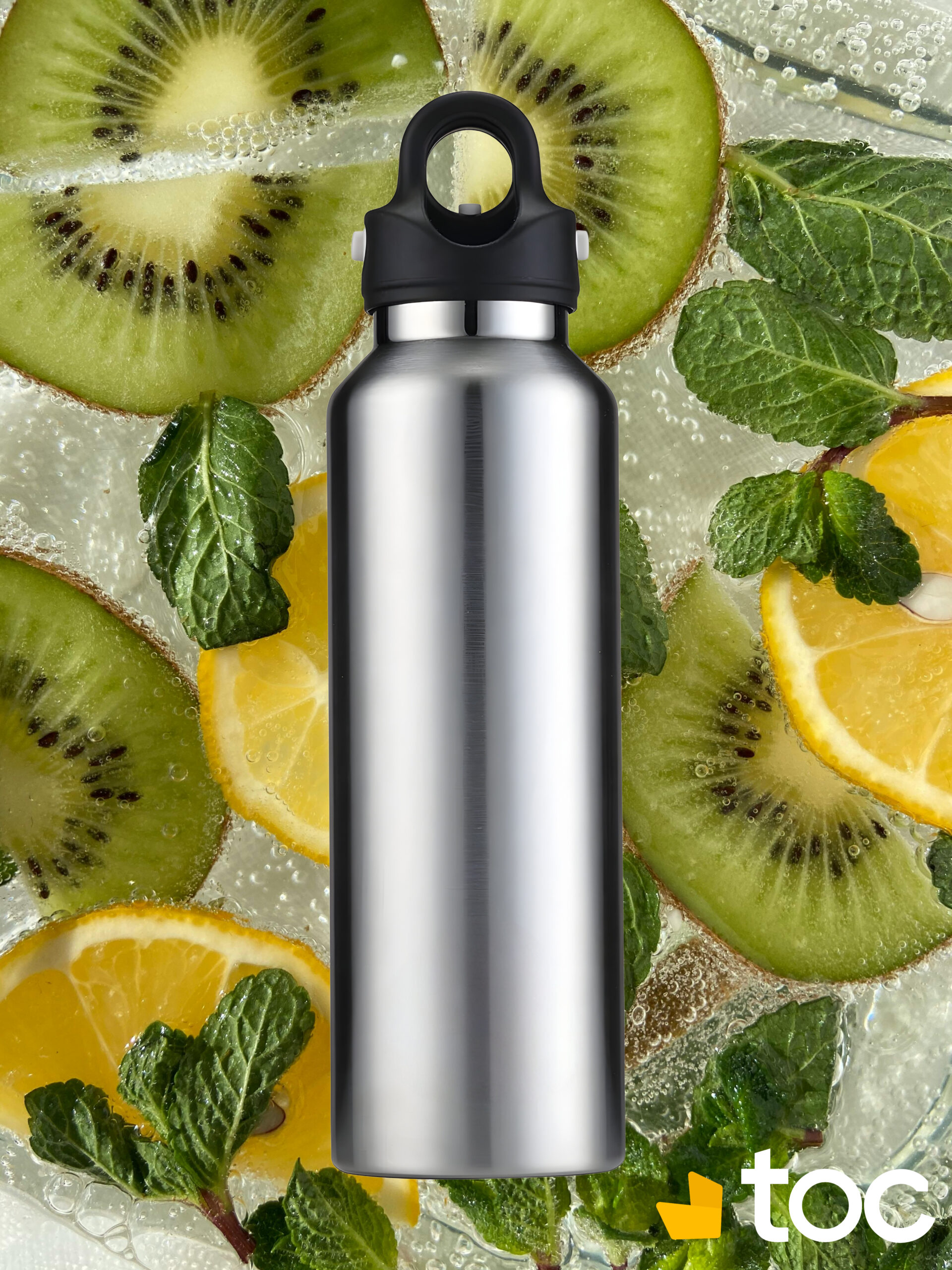 Gourde isotherme sous-vide (froid/chaud)