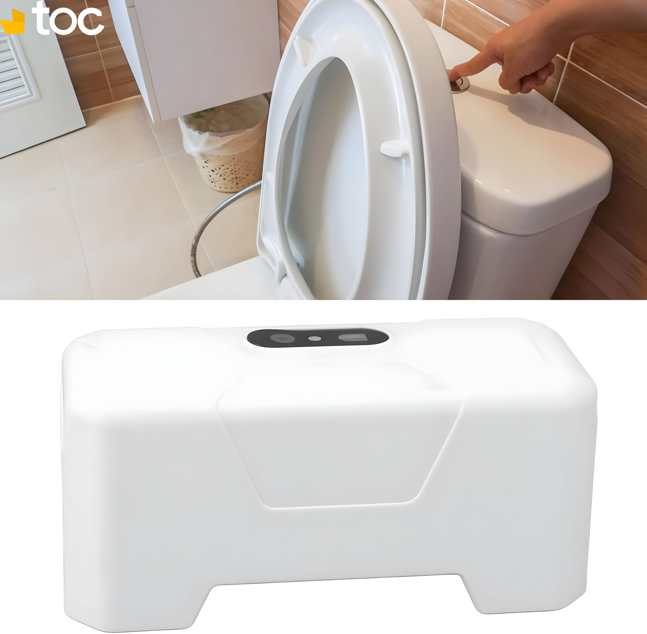 Chasse d’eau sans contact