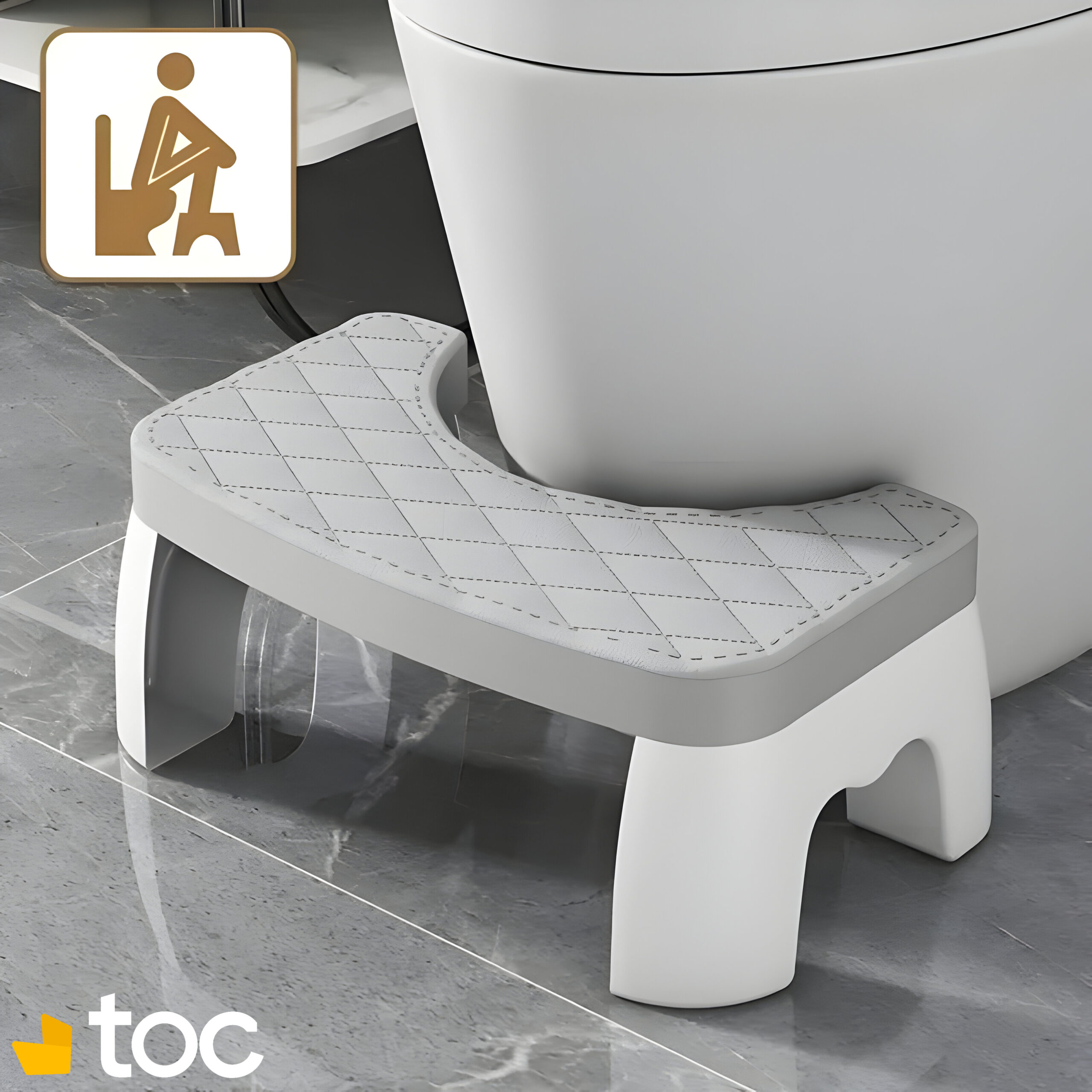 Tabouret de toilette physiologique