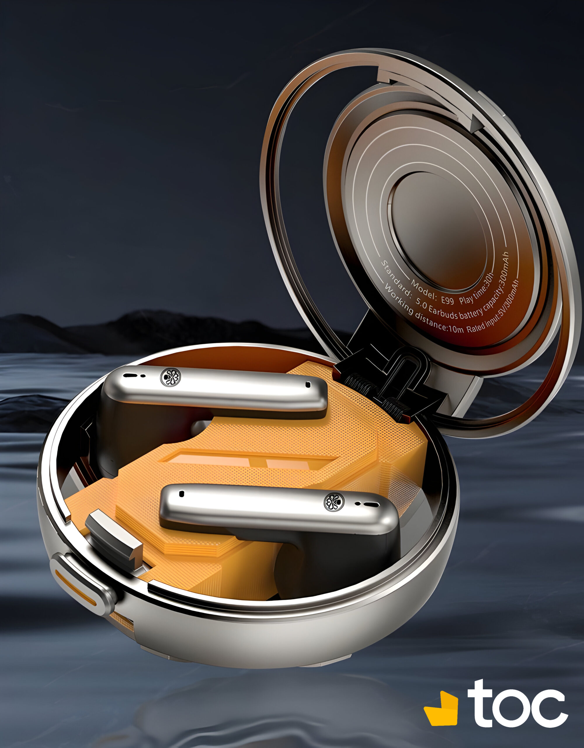 Écouteurs sans fil métallique (Avengers)