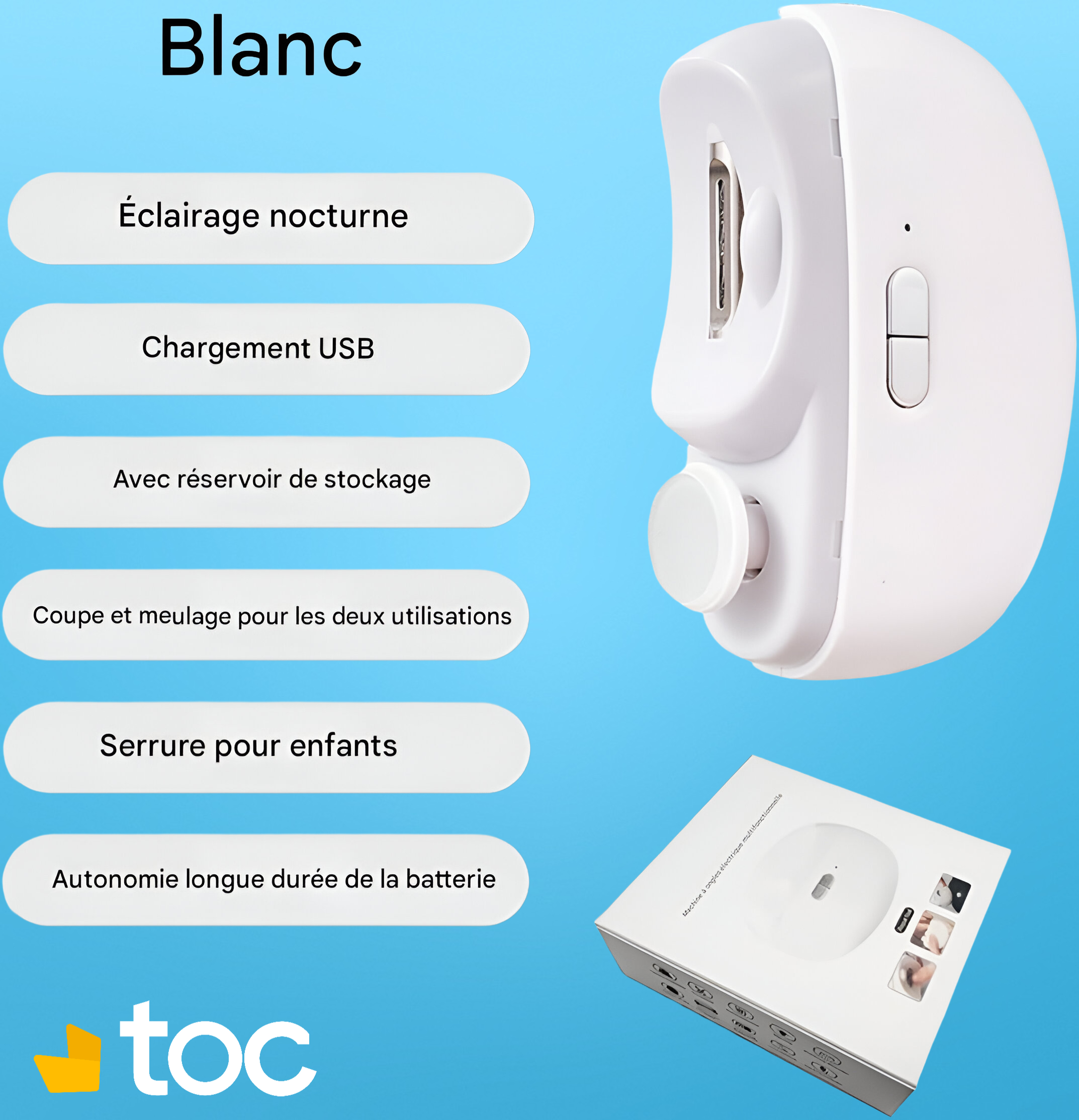 Coupe-ongles électrique