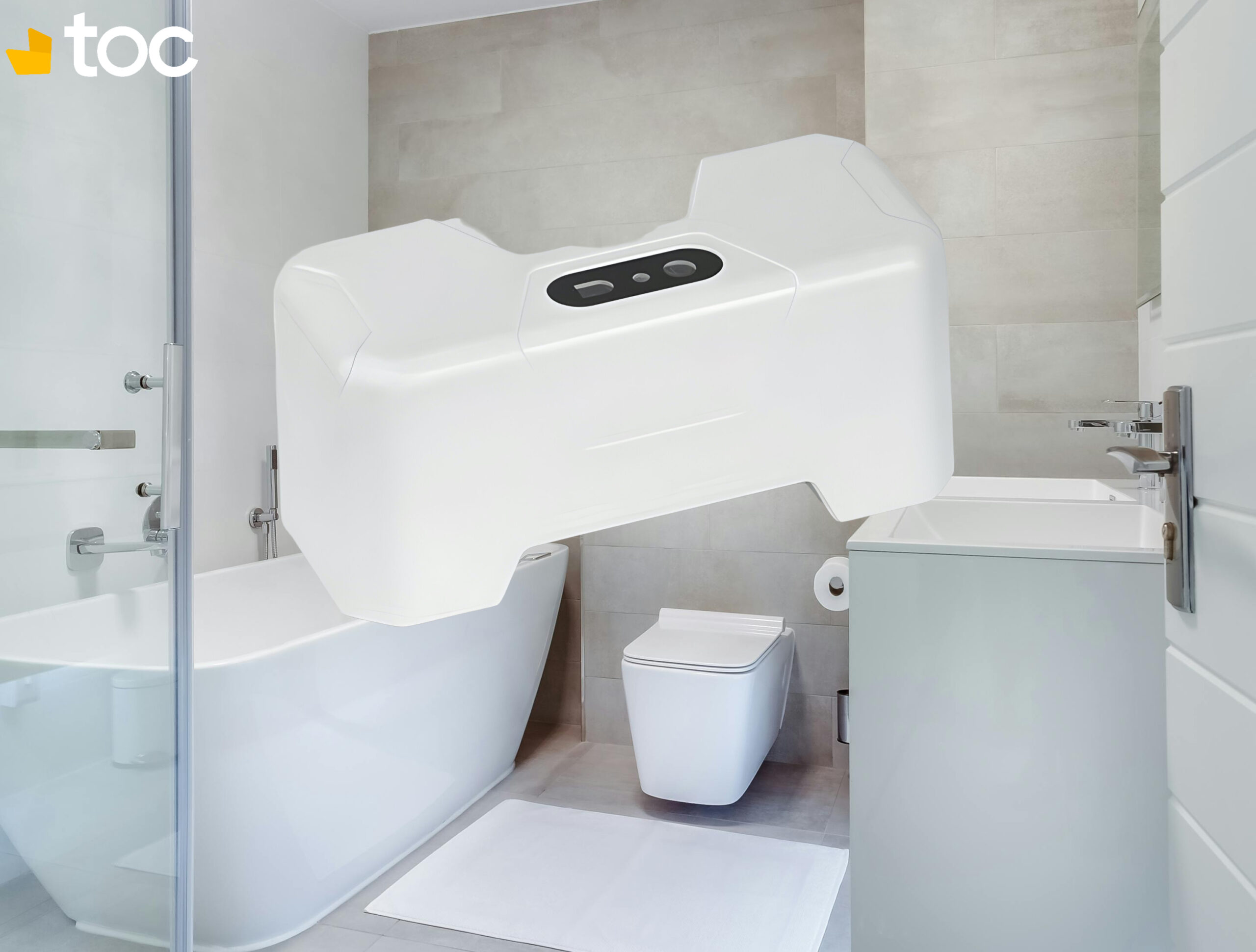 Chasse d’eau sans contact