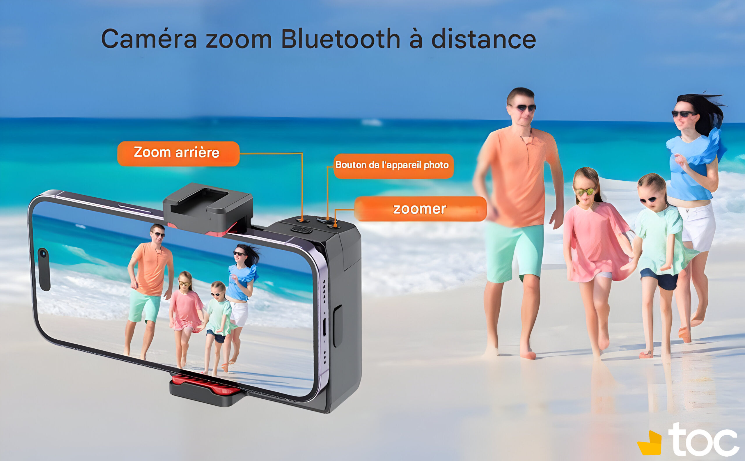 Poignée de smartphone UURIG PH-10