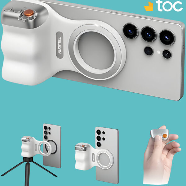 Poignée magnétique du smartphone