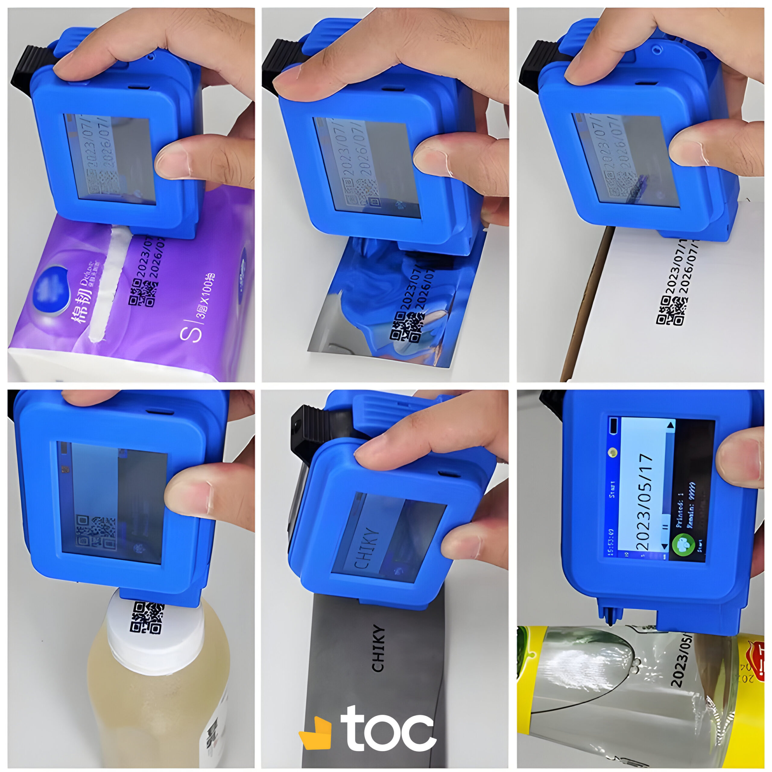 Imprimante à jet d'encre portable (avec cartouche)